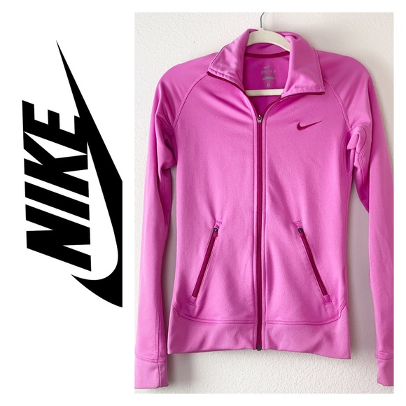 Nike Jackets & Blazers - Nike, activewear, light jacket, pink, size small